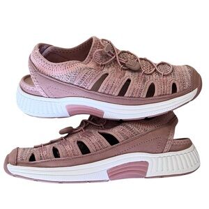 OrthoFeet Laguna Pink Fisherman Sandal 9